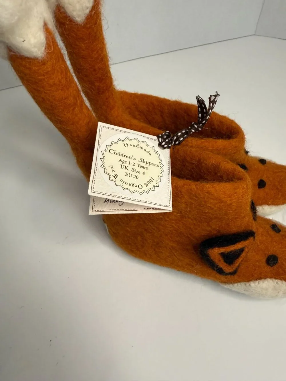 Sew Heart Felt Kids' Finlay Fox Slippers